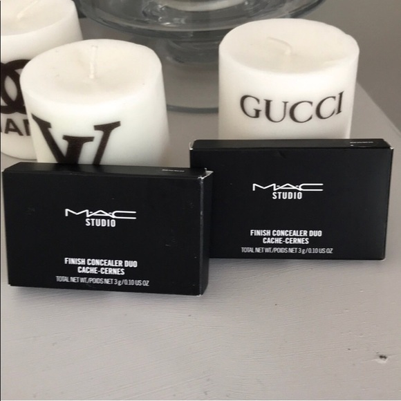 NEW MAC Finish Concealer Duo NW40 NC45 compact - Picture 2 of 8